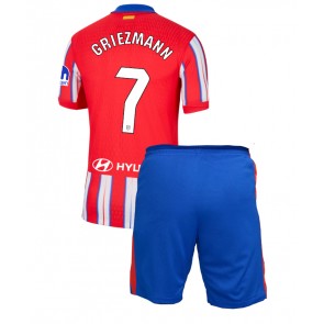 Atletico Madrid Antoine Griezmann #7 Domaci Dres za Dječji 2024-25 Kratak Rukavima (+ kratke hlače)